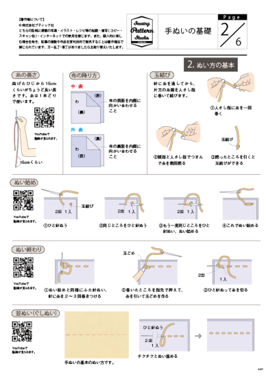【型紙】高橋恵美子デザイン 手ぬいの前後タックのワンピース(EC-0011)