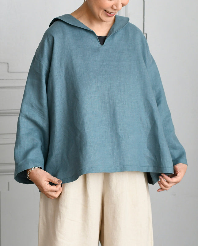 【型紙/レシピなし】大人が着たい!セーラーカラープルbyあっこたん/金子敦子(LBS8726-12)