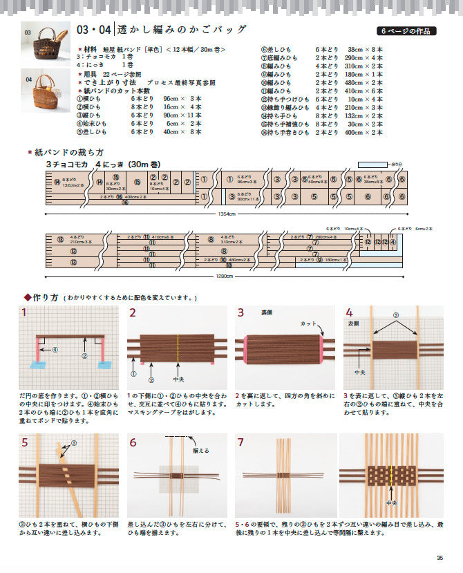 【書籍】作りたくなる紙バンドのかごバッグと雑貨(S8674)