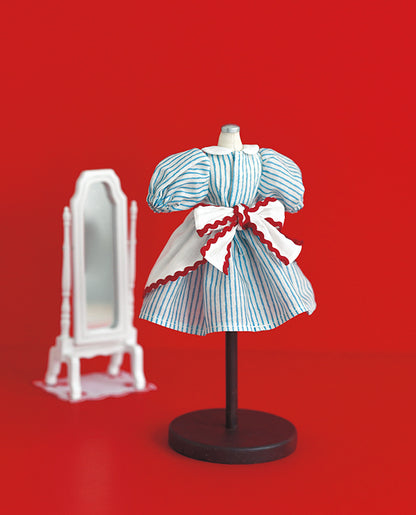 【材料キット】《おめかし》「くらはしれいの夢みるドール服」掲載（kit-0064)