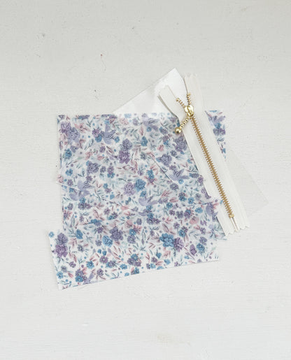 【材料キット】《クリア窓付きラミネートポーチ》_Baby＆Kids Handmadeオリジナル(レシピなし)（kit-0124)