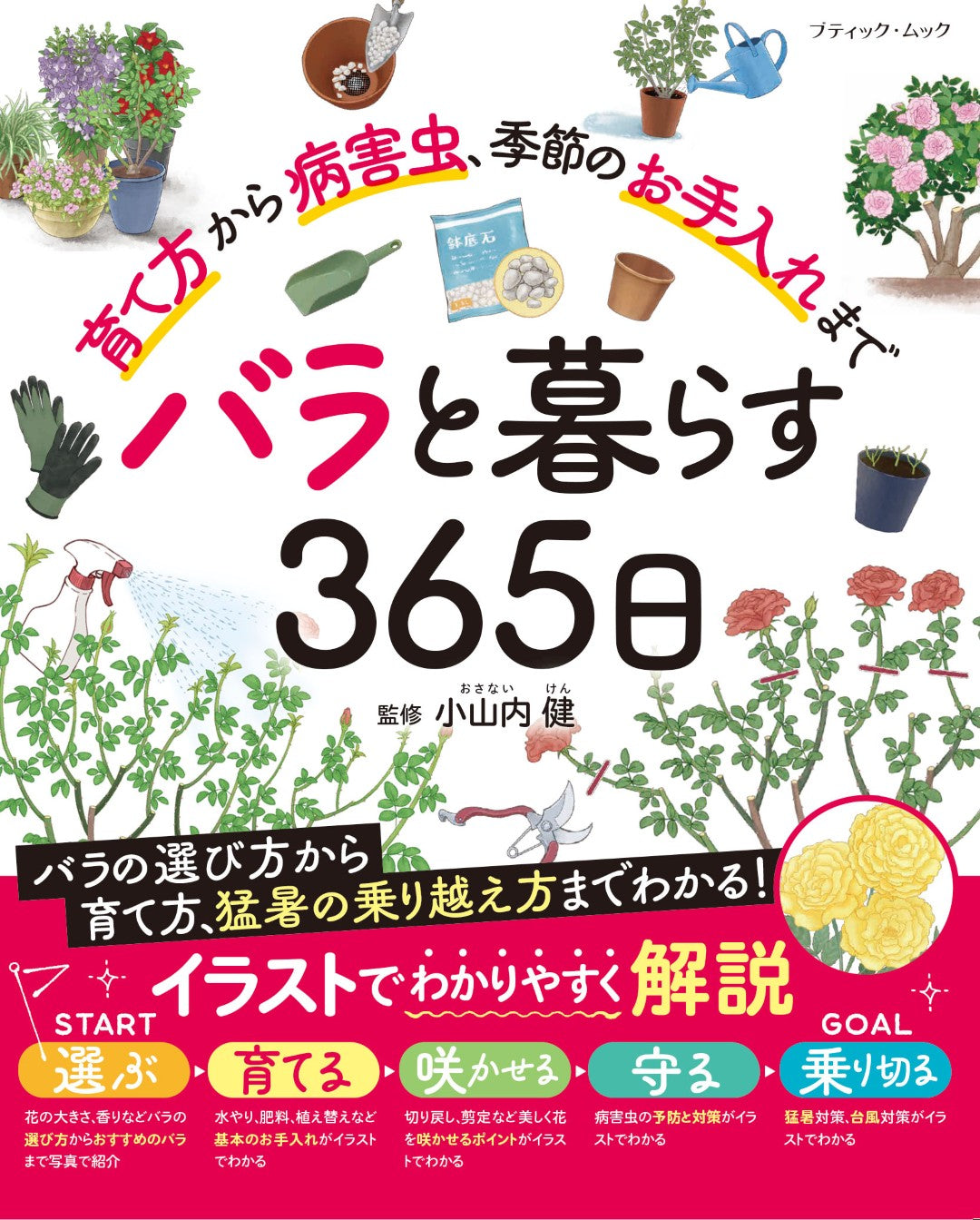 【書籍】バラと暮らす365日(M1999)