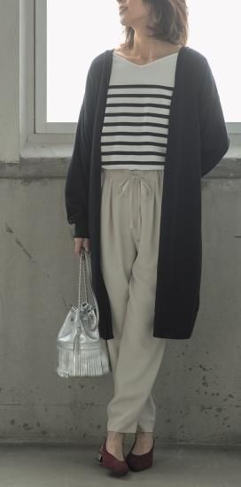 【型紙/レシピなし】ロングカーディガン（LBS4790-16）