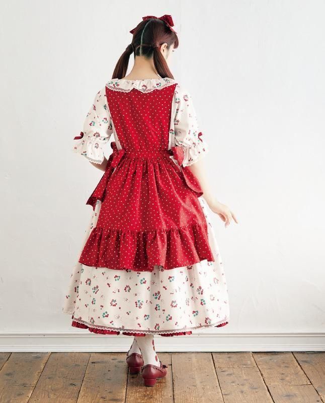 【型紙】Aラインギャザーワンピース(SB-0116)/『青木美沙子のソーイングブック2』より