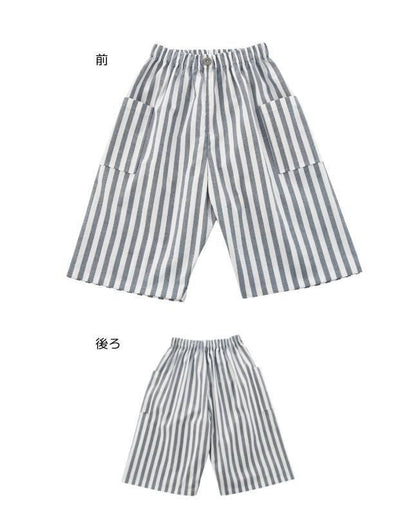 【型紙】ジュニア・ソーイングパターン自分で作って着られるイージーハーフパンツ（JSP-0002）