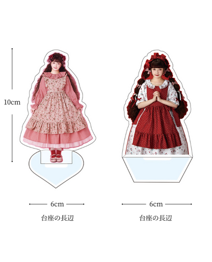 【青木美沙子さんイベントグッズ】　アクリルスタンド2種(kit-0039)