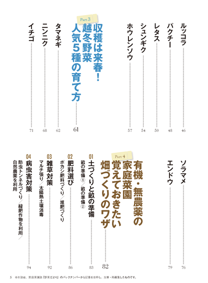 【電子版】秋冬野菜づくり 超基本とコツのコツ 2021年版(野菜だより2021年9月号増刊)