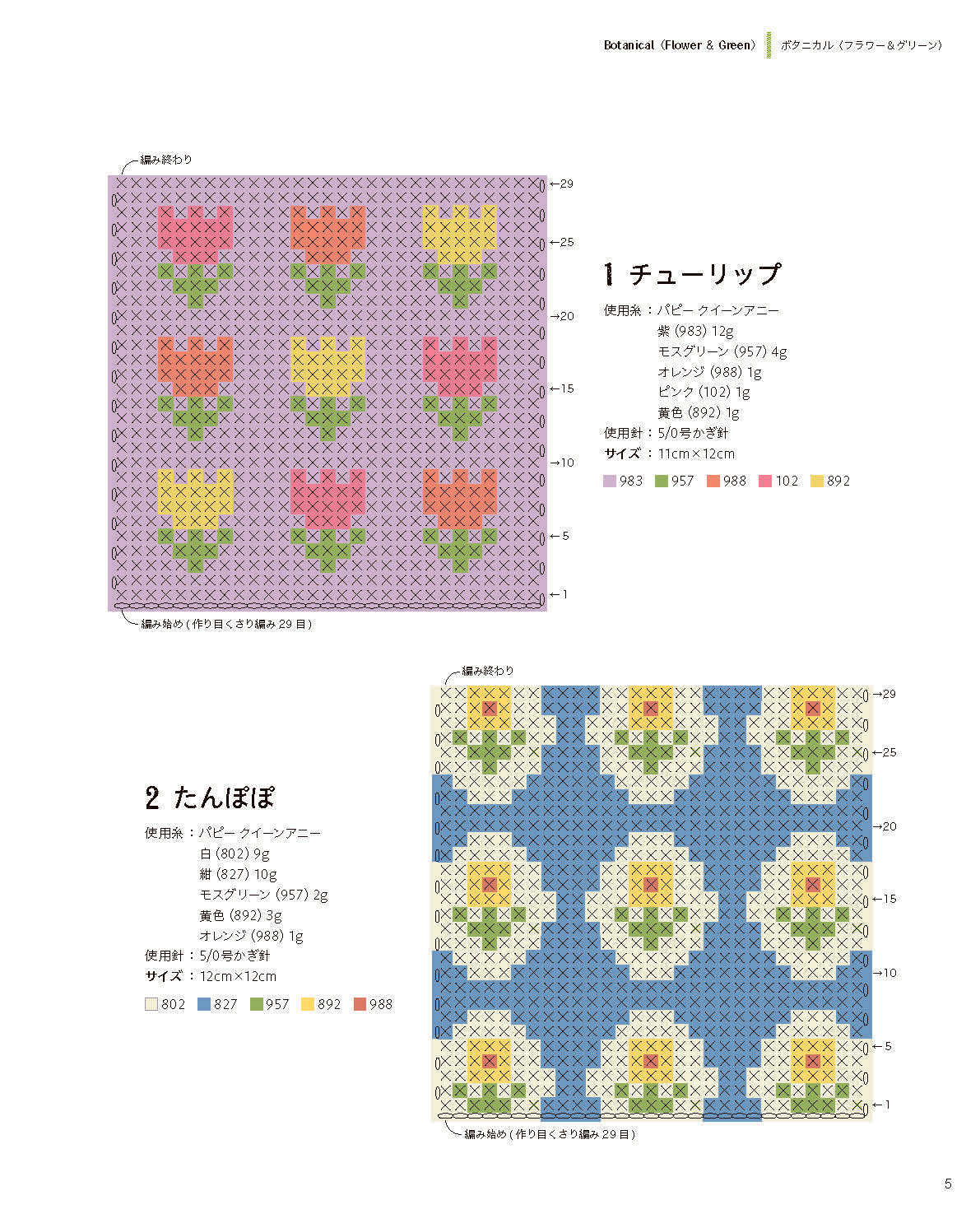 【書籍】かぎ針で編む編み込み模様82(S8792)