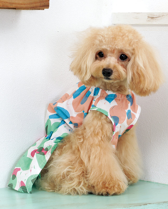 【型紙/犬服】小型犬のワンピース Design by milla milla （AM-0034）トイプードル/ポメラニアン