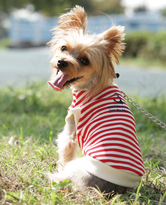 【型紙/犬服】小型犬のタンクトップ Design by milla milla（AM-0035）チワワ/ヨークシャーテリア