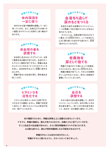 【書籍】腎機能 おいしく食べて自分で守る！レシピBOOK(M1783)