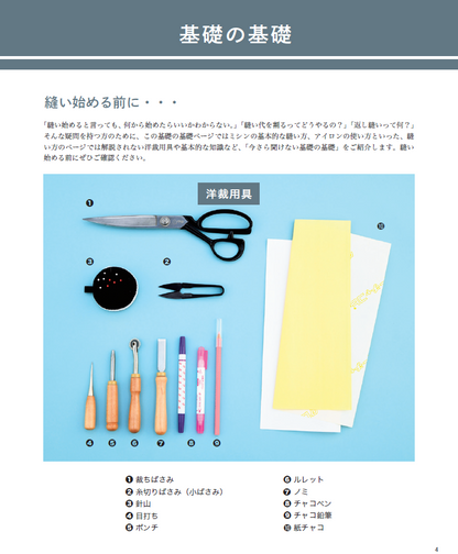 【書籍】キレイに縫えるソーイングの基本(K18)