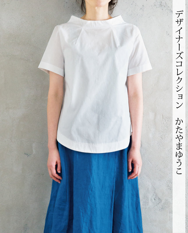 【型紙】ボトルネックプルオーバー （半袖）designed byかたやまゆうこ（KY-0006)