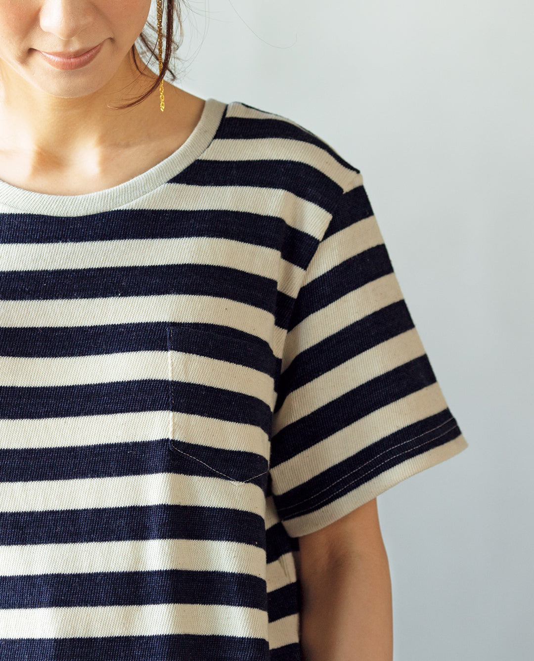 【型紙/レシピなし】半袖Tシャツ（LBS4790-01）