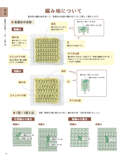 【書籍】新・かぎ針編みの基本(S8122)