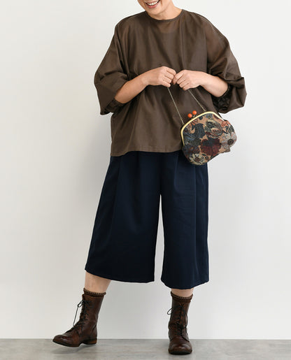 【型紙/レシピなし】トライしやすい！大人丈のハーフパンツbyあっこたん/金子敦子（LBS8726-19）