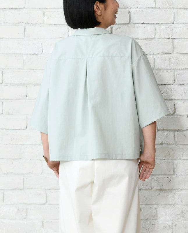 【型紙/レシピなし】ボタンつけなし！オープンカラーシャツbyあっこたん/金子敦子 （LBS8726-5/6/7）