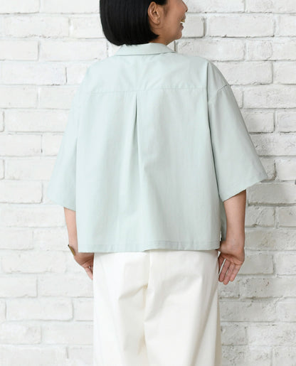 【型紙/レシピなし】ボタンつけなし！オープンカラーシャツbyあっこたん/金子敦子 （LBS8726-5/6/7）