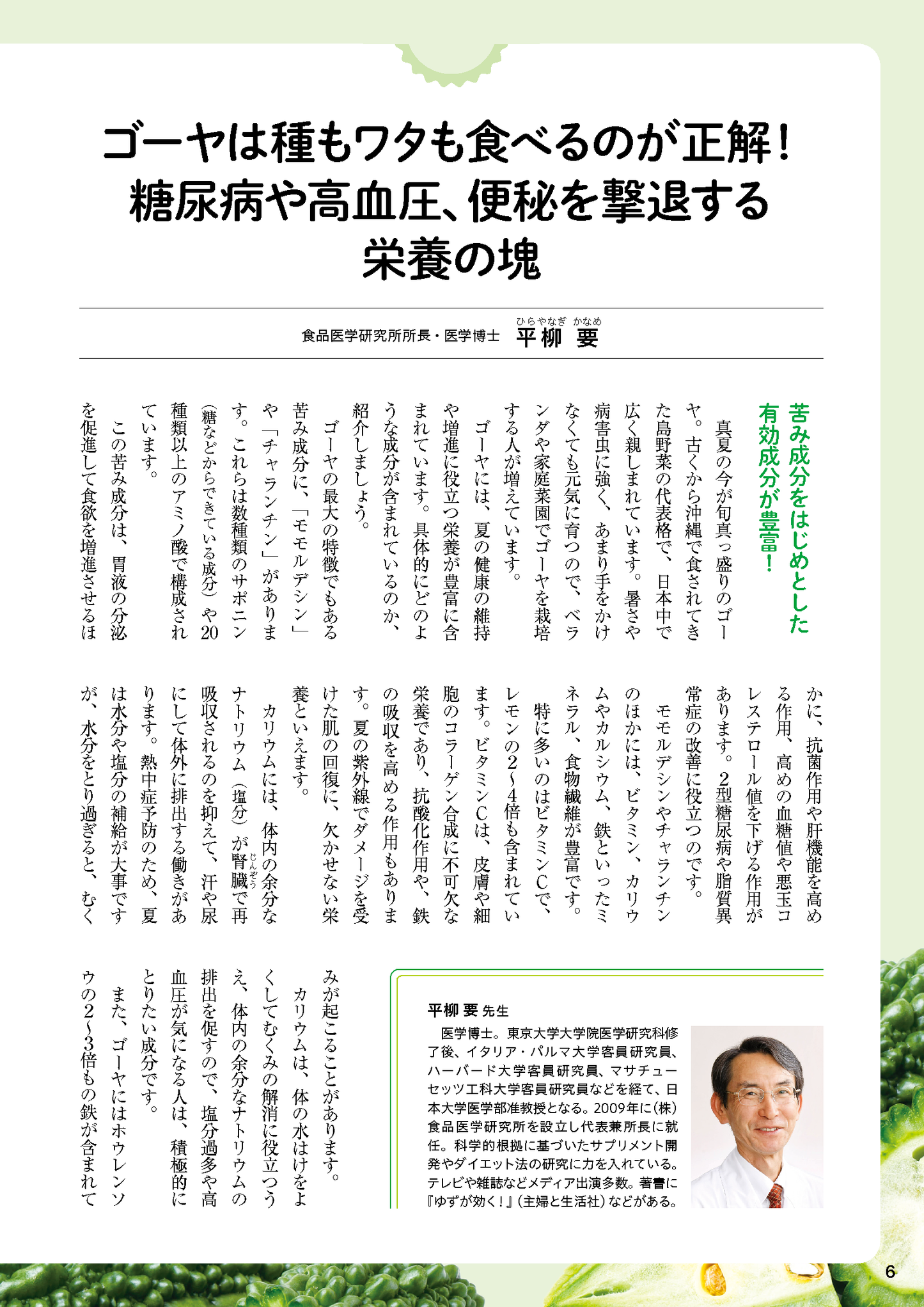 【書籍】ゴーヤでやせる！血糖値、血圧が下がる最強レシピ(M1764)
