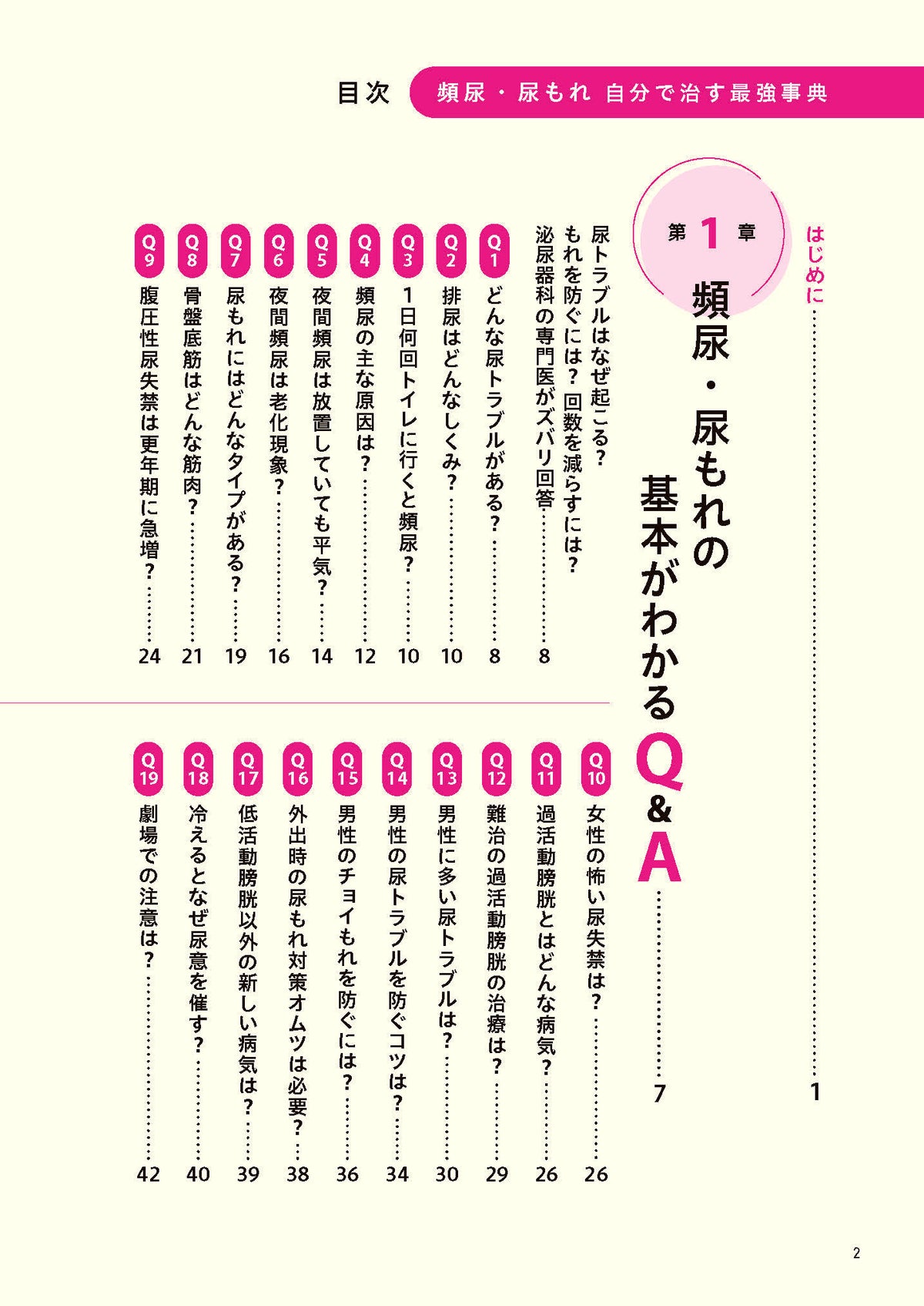 【書籍】頻尿・尿もれ 自分で治す最強事典(M1936)