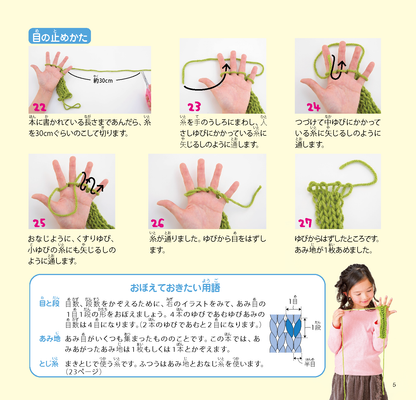 【書籍】カンタン！こどものゆびあみ(PBS627)