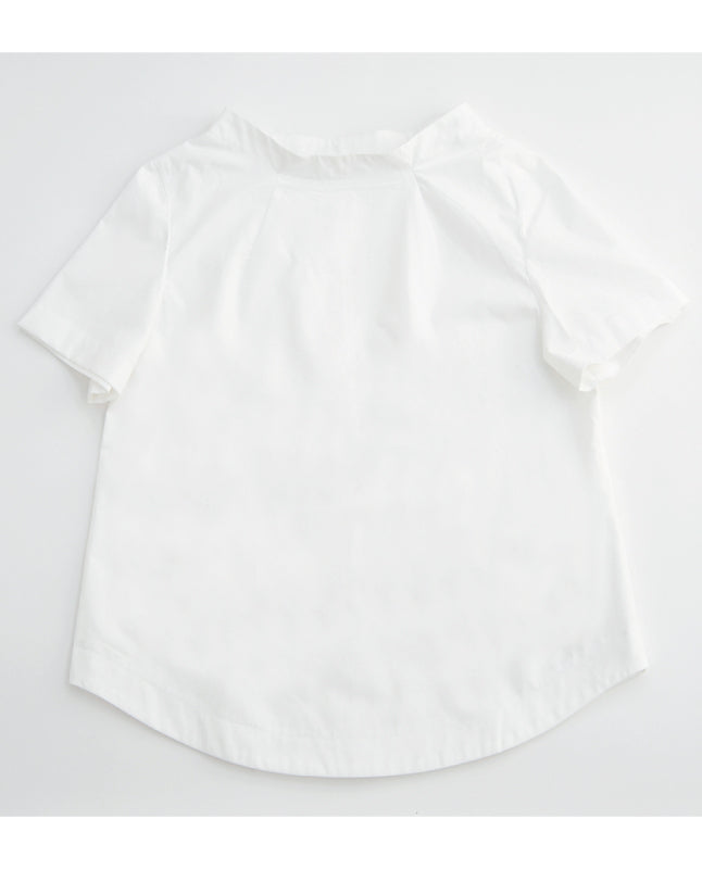 【型紙】ボトルネックプルオーバー （半袖）designed byかたやまゆうこ（KY-0006)