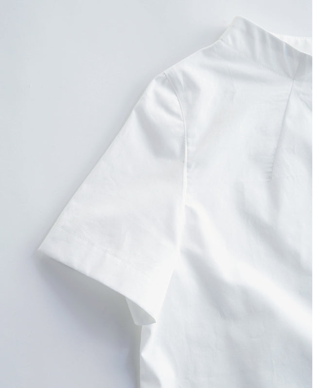 【型紙】ボトルネックプルオーバー （半袖）designed byかたやまゆうこ（KY-0006)