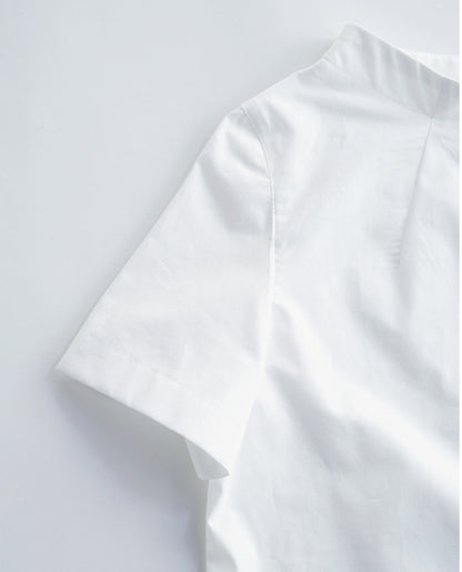 【型紙】ボトルネックプルオーバー （半袖）designed byかたやまゆうこ（KY-0006)