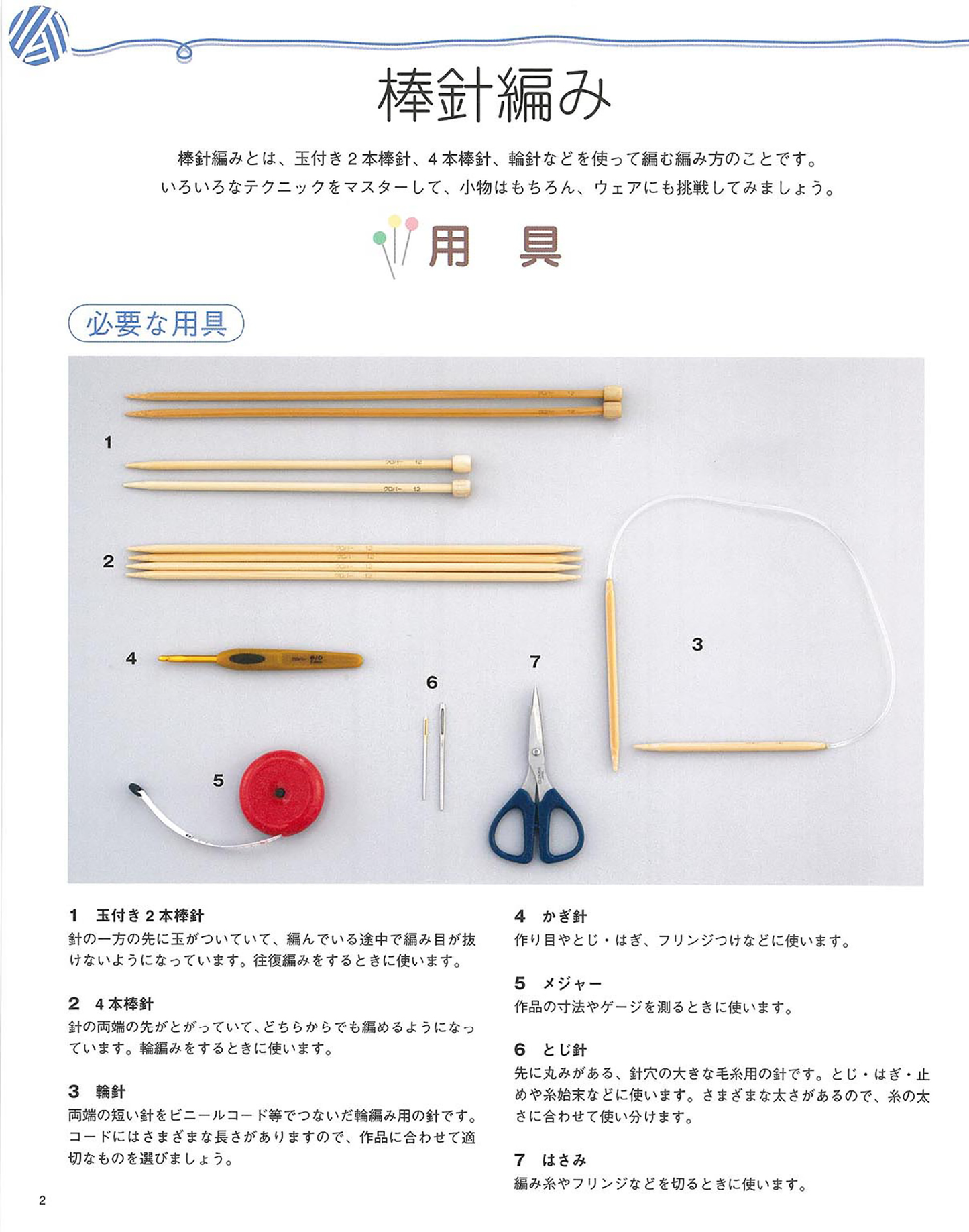 【電子版】改訂版 知っておきたい編み物の基本（S3560)