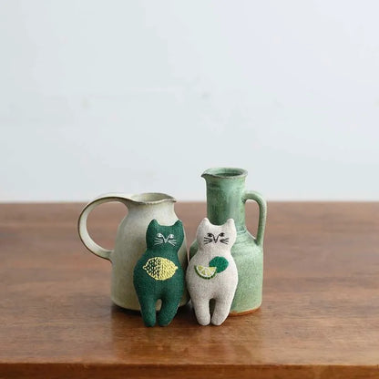 【書籍】nekogaoの刺繍ブローチと小物(S8057)