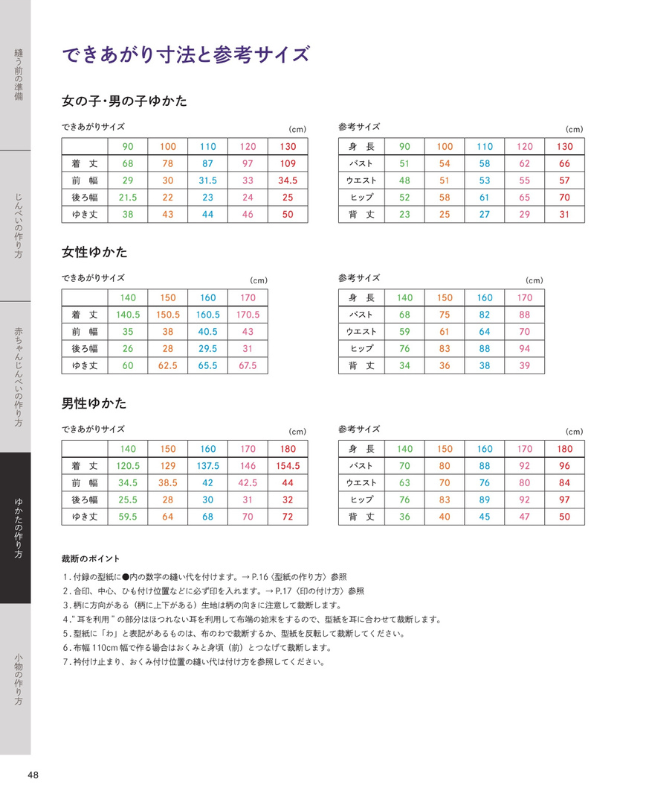 【書籍】家族みんなのじんべい＆ゆかた(S8258)