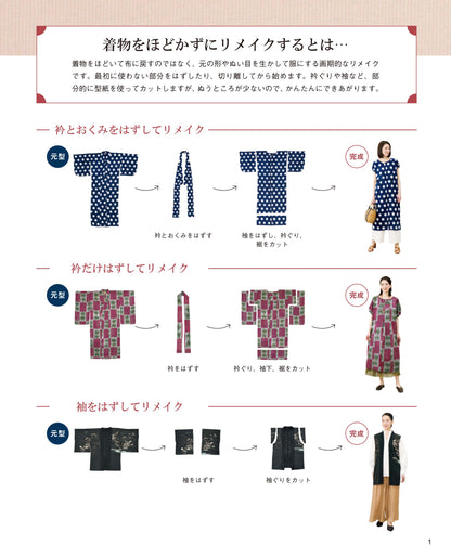 【書籍】高橋恵美子の手ぬい着物リメイク(S8730)