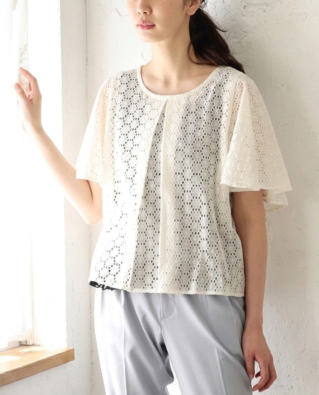 【型紙】フレア袖ブラウス　Designed by Yuko Katayama(SB-0012)