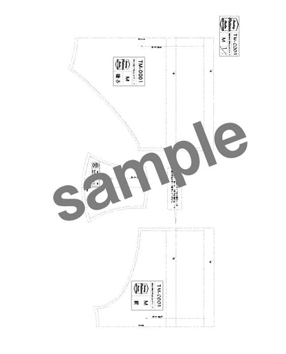 【型紙】布帛で作るふんわりショーツ(TM-0001)