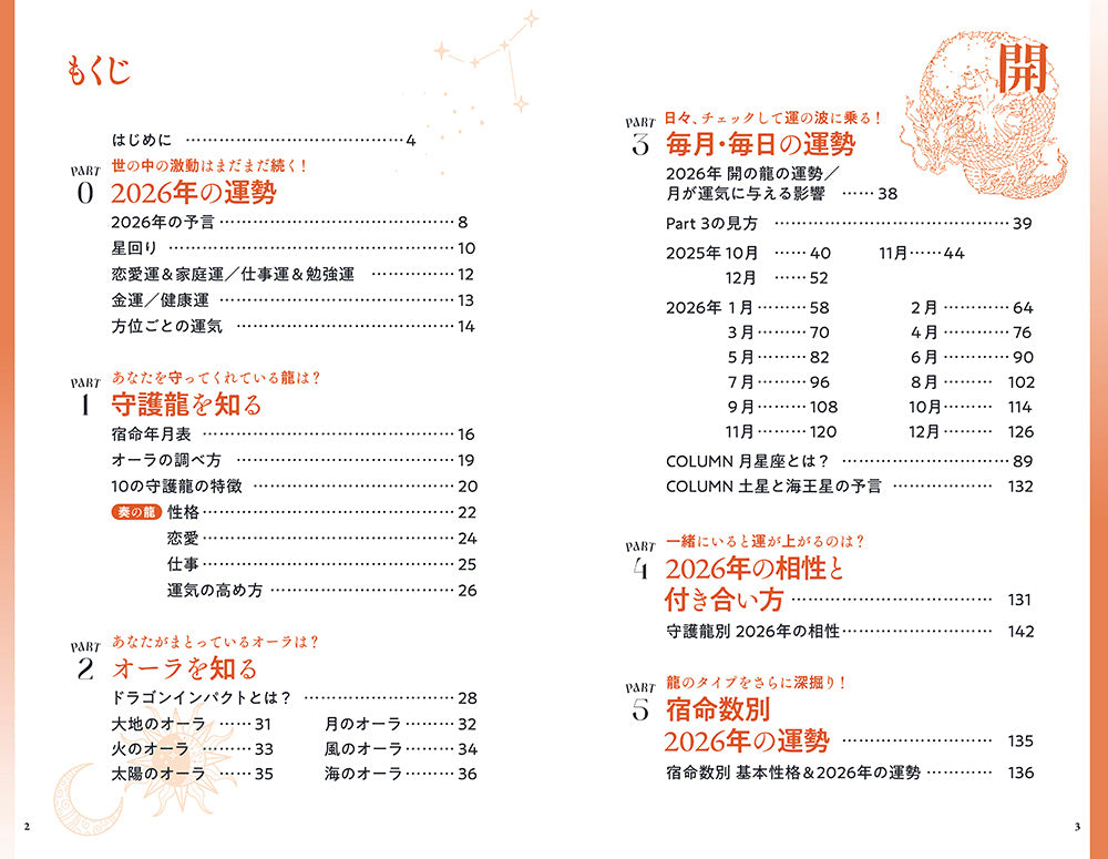 【書籍】Love Me Doの月と龍が導く守護龍占術 2026 救の龍(M1895)
